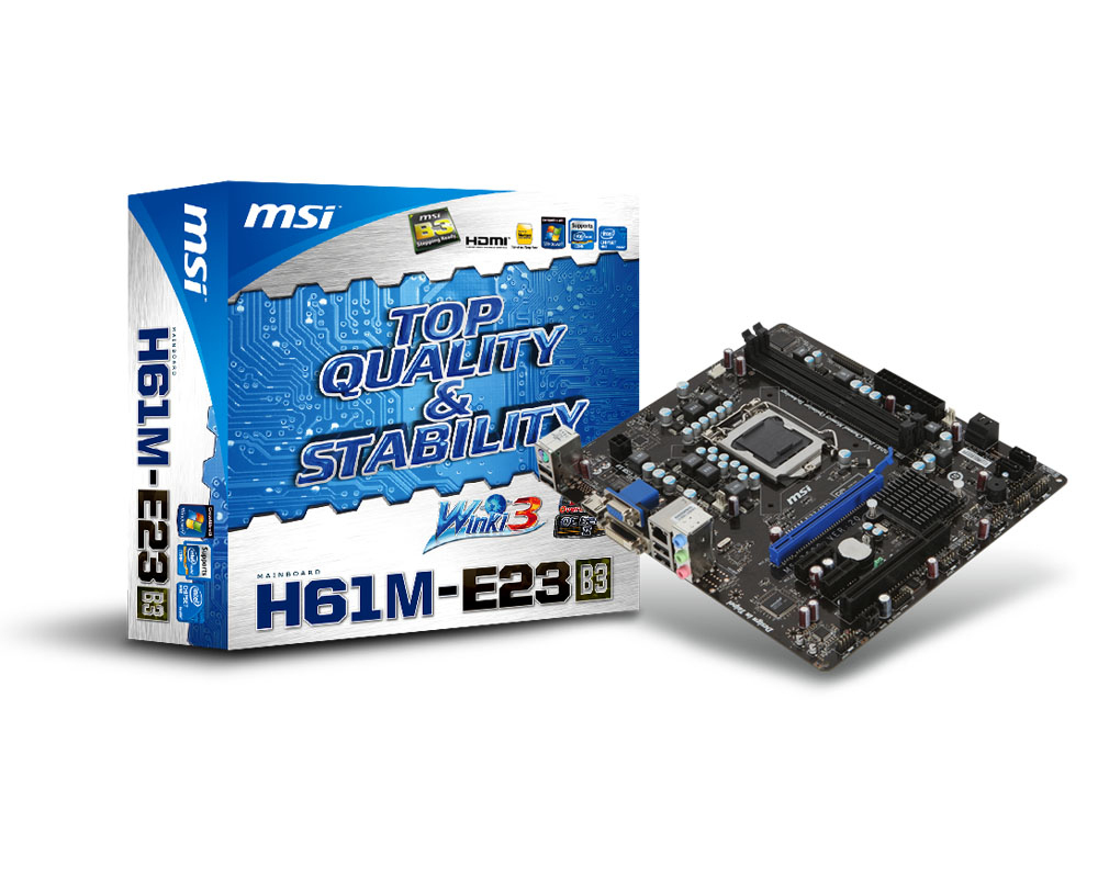 H61M-E23(B3) MSI
