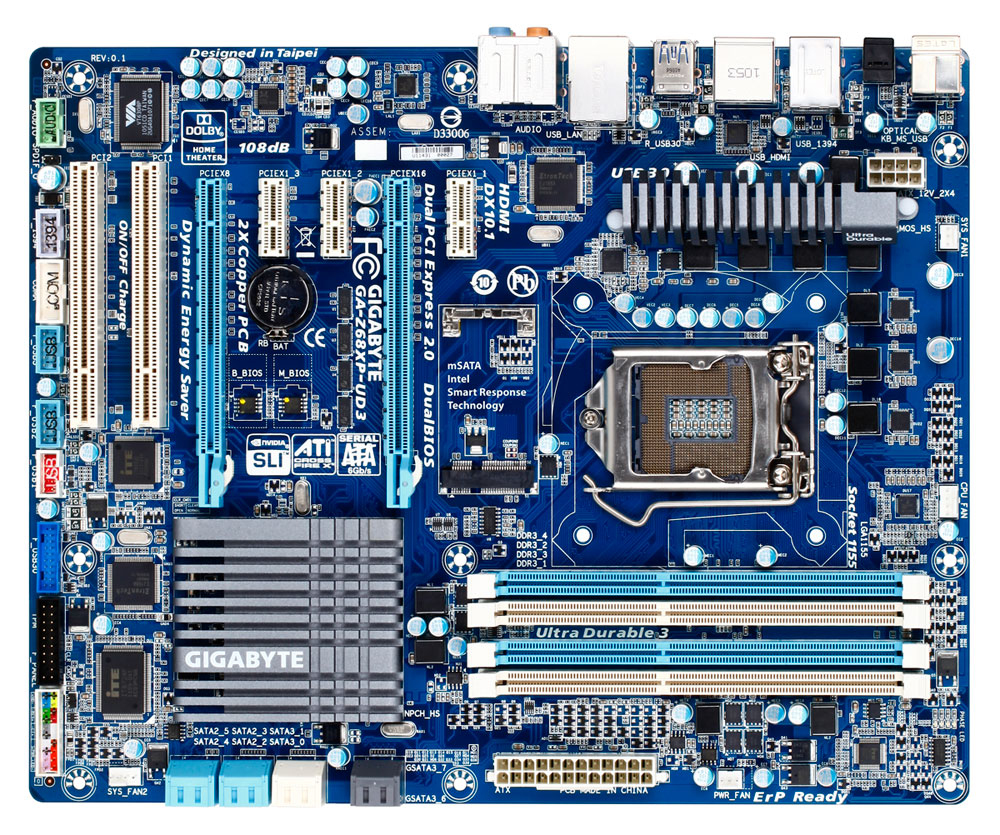 GA-Z68XP-UD3 GIGABYTE