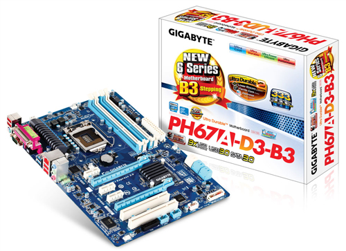 GA-PH67A-D3-B3-R1 GIGABYTE