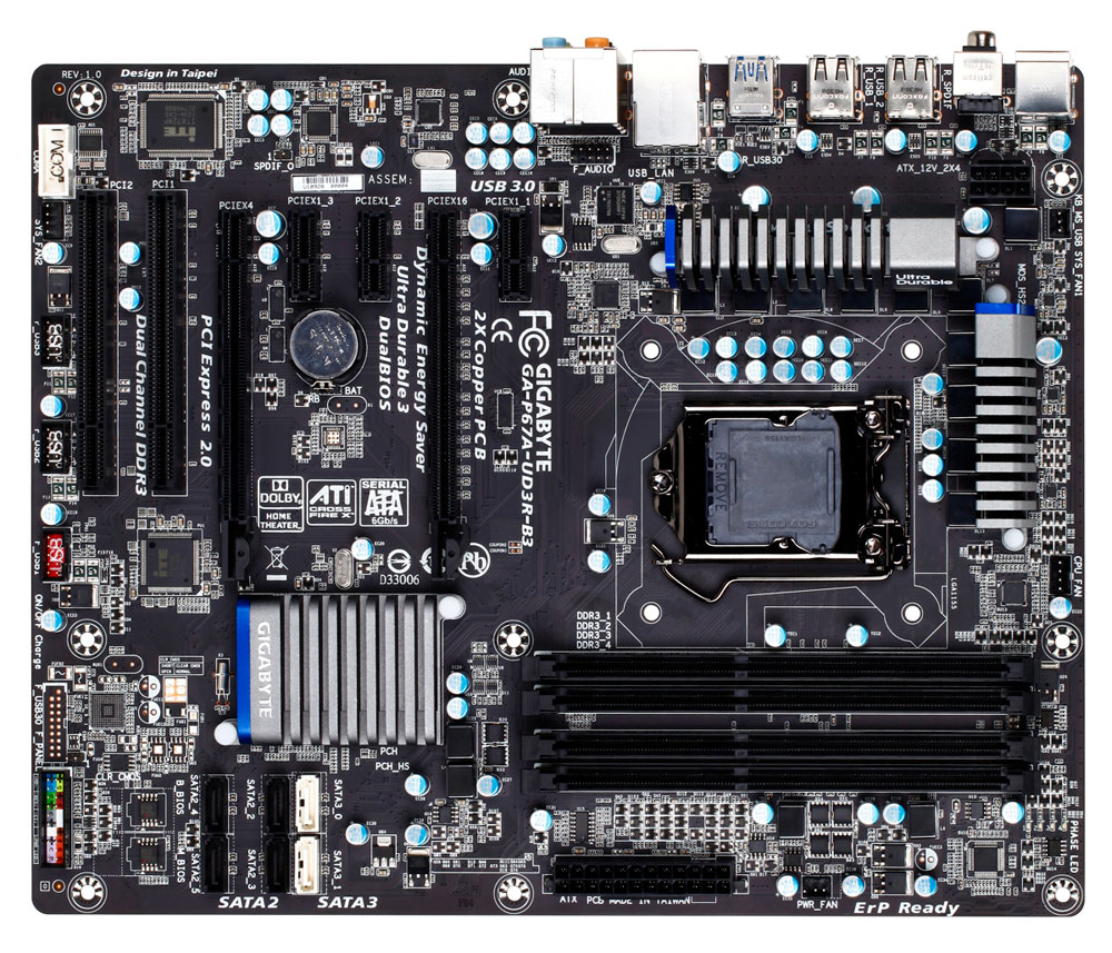 GA-P67A-UD3R-B3 GIGABYTE