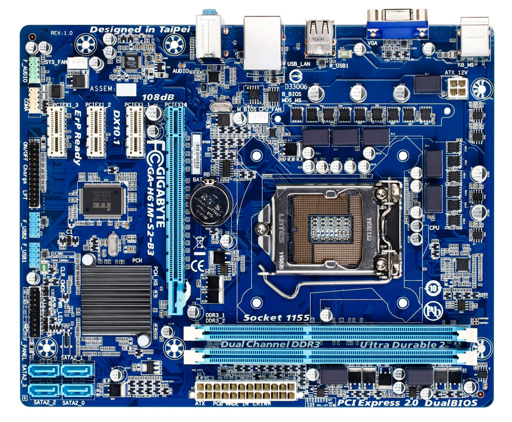 GA-H61M-S2-B3 GIGABYTE
