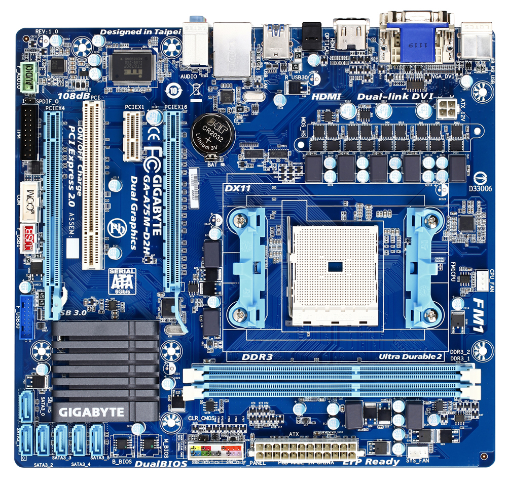 GA-A75M-D2H GIGABYTE