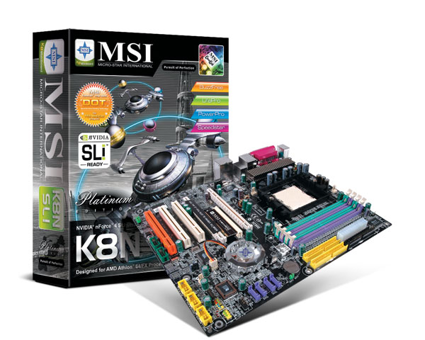 "K8N SLI PLATINUM" MSI