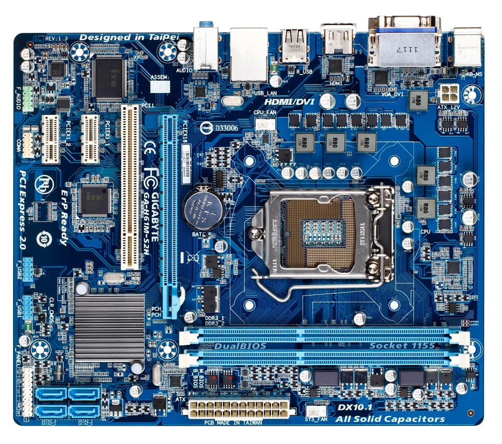 GA-H61M-S2H GIGABYTE