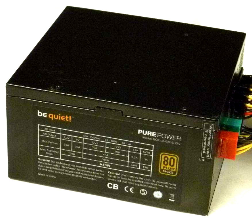 "BQT L8-CM-530W" be quiet!