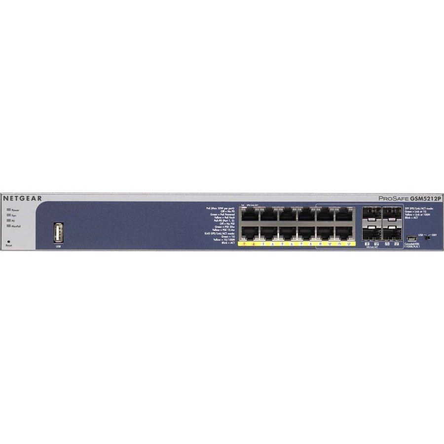 GSM5212P-100NES NETGEAR