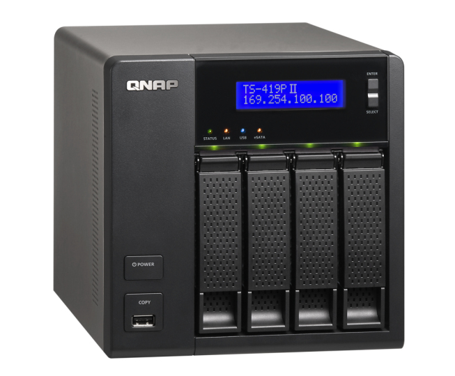 "TS-419P II/2X1,0TB" QNAP