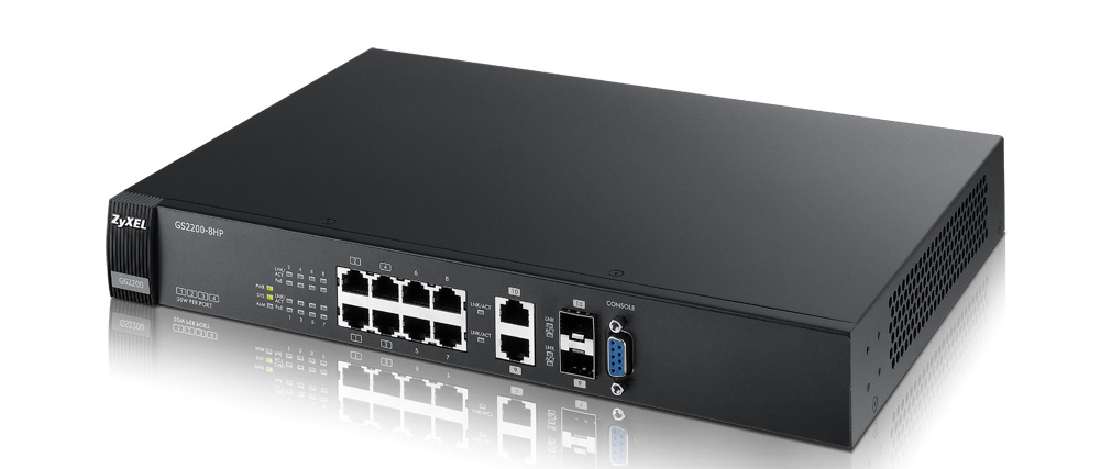 GS2200-8HP-EU0101F Zyxel