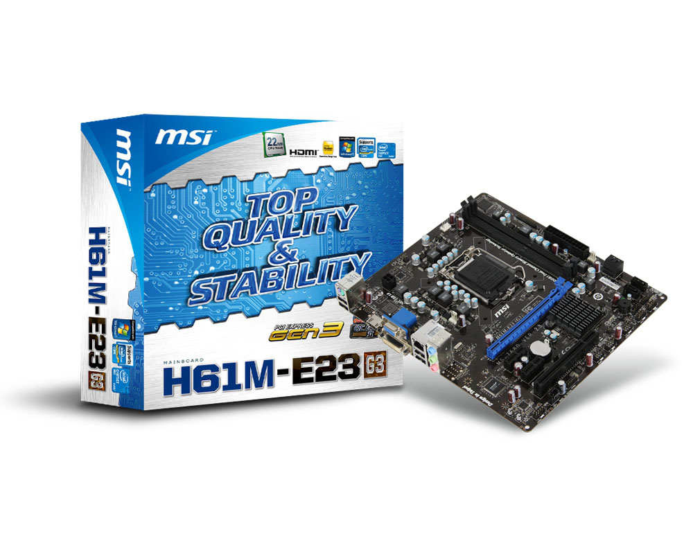 "H61M-E23 (G3)" MSI