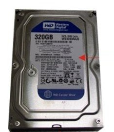 WDC:WD3200AAJS-320 Fujitsu