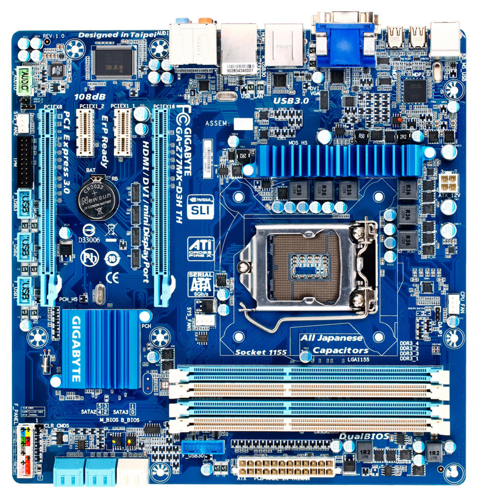 "GA-Z77MX-D3H TH" GIGABYTE