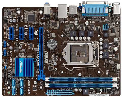 "P8H61-M LX PLUS R2.0" ASUS