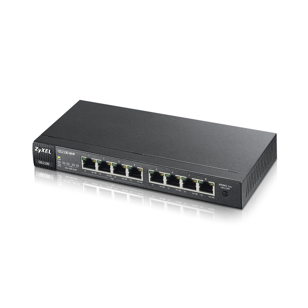 GS1100-8HP-GB0101F Zyxel