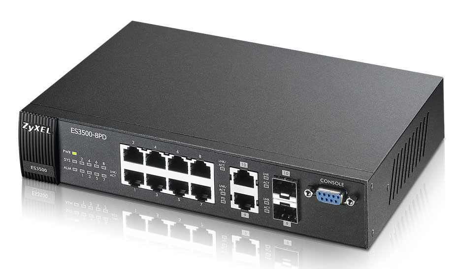 ES3500-8PD Zyxel