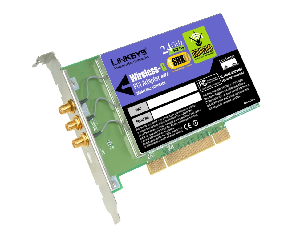 WMP54GX4 Linksys