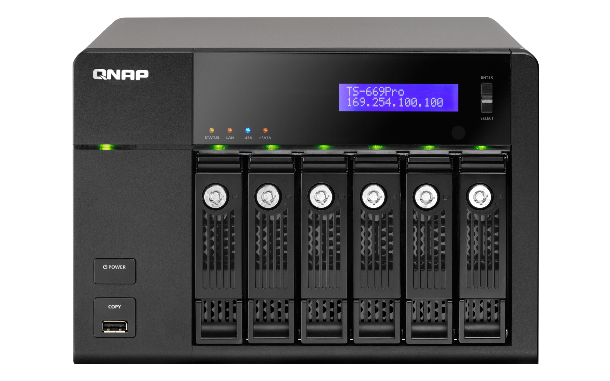 "TS-669 PRO + 6X ST3000NC000" QNAP
