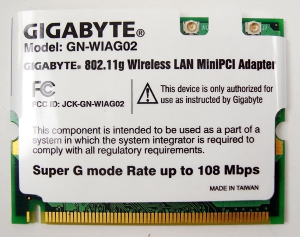 GN-WIAG02 GIGABYTE