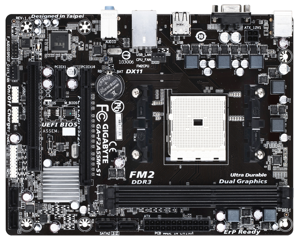 GA-F2A55M-S1 GIGABYTE