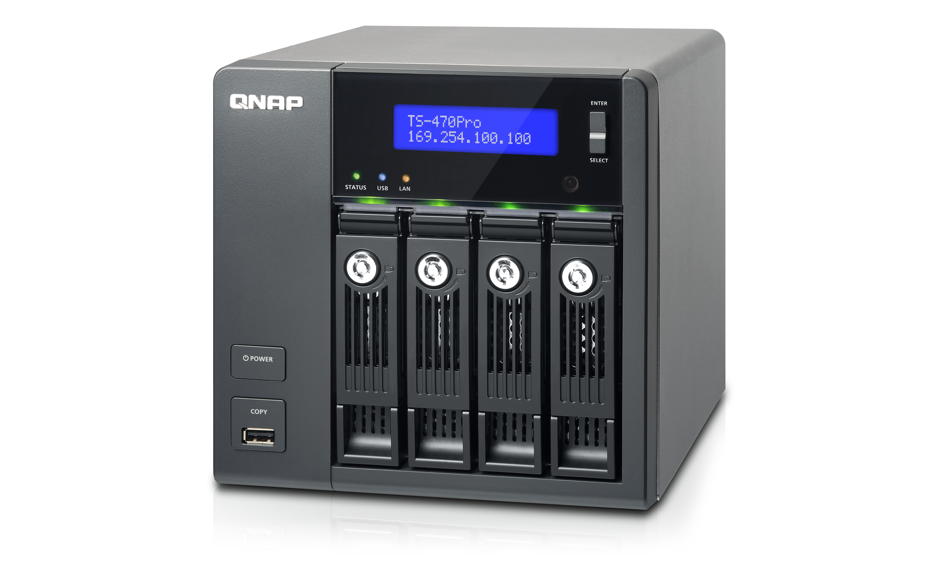 "TS-470 PRO 10GB/4X2,0TB" QNAP