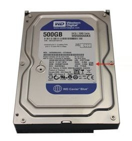 WDC:WD5000AAKX-500A Fujitsu