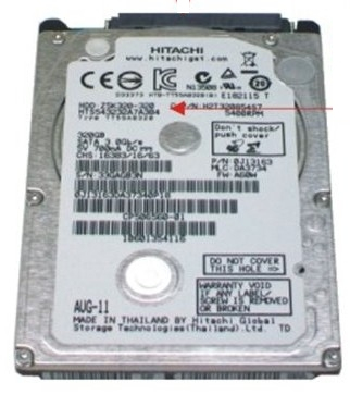 HIT:HTS543232A7A384 Fujitsu